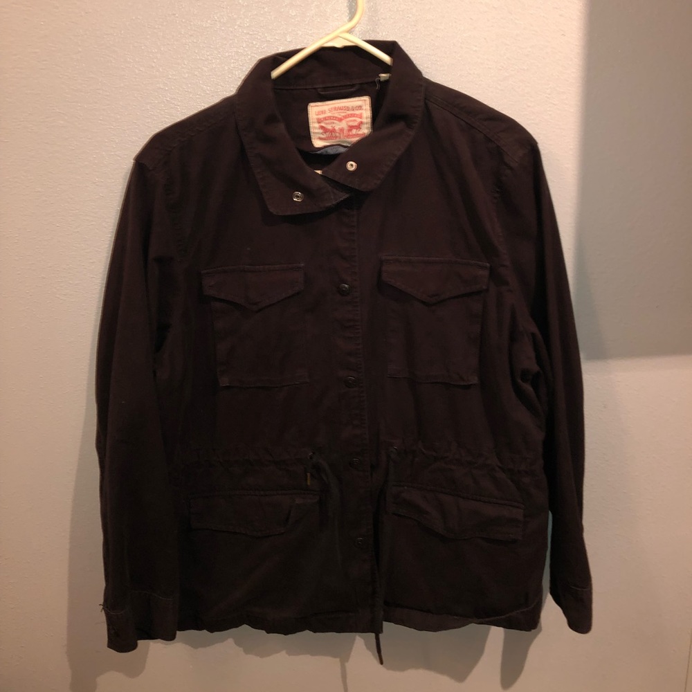 Cozy trench jacket!